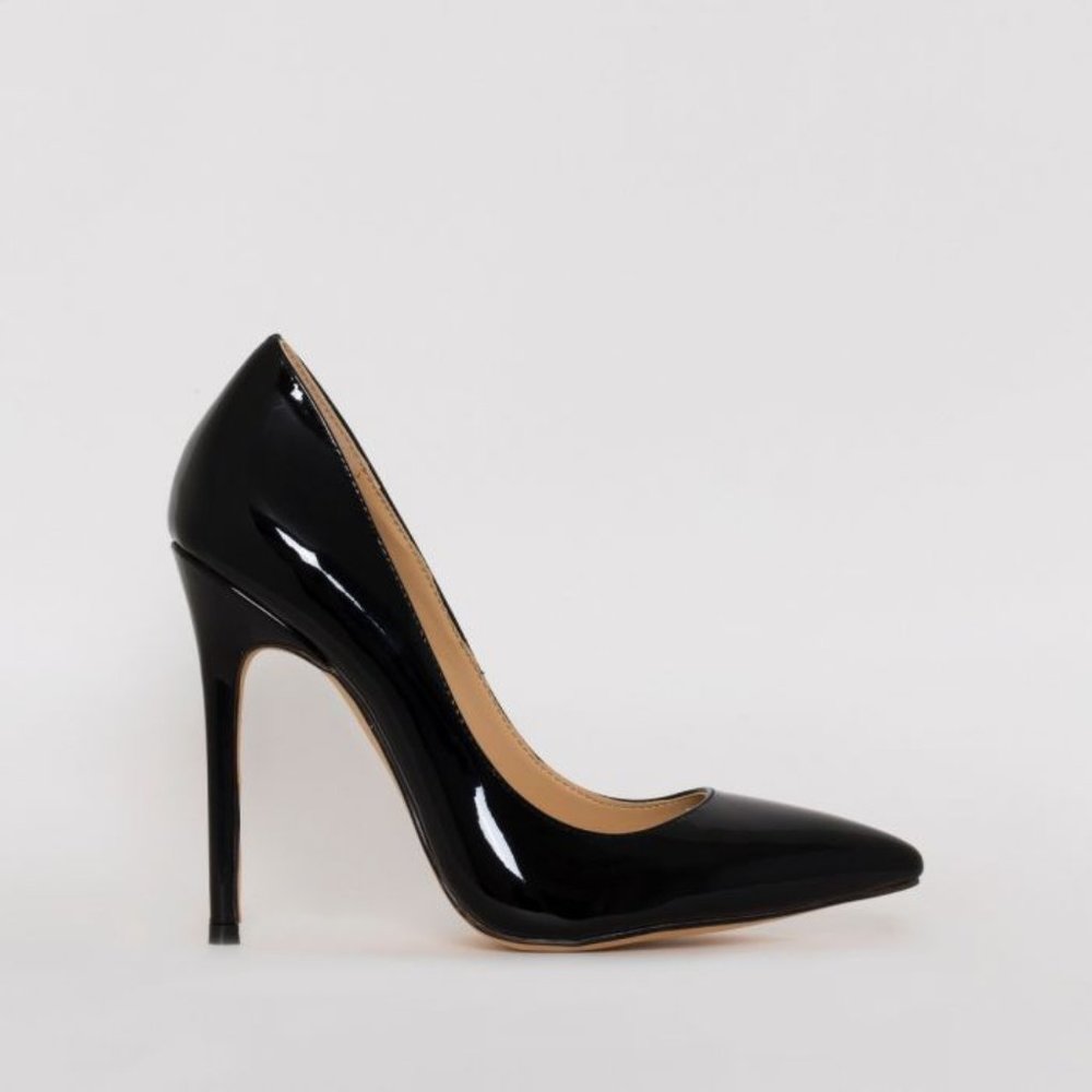 Black Stiletto Heels, NEW AND NEVER WORN BEFORE